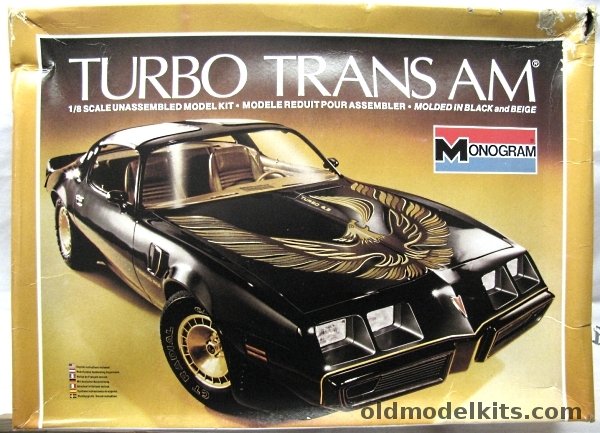 Monogram 1/8 1980 Turbo Trans Am 1/8 Scale, 2605
